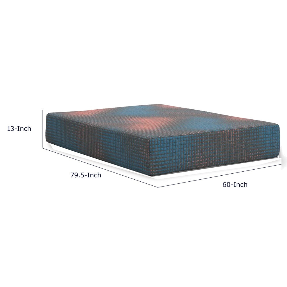 Renny Hybrid Hot-Buy Queen Mattress, Firm Support, Multicolor Fabric 13 Inch-BM352948