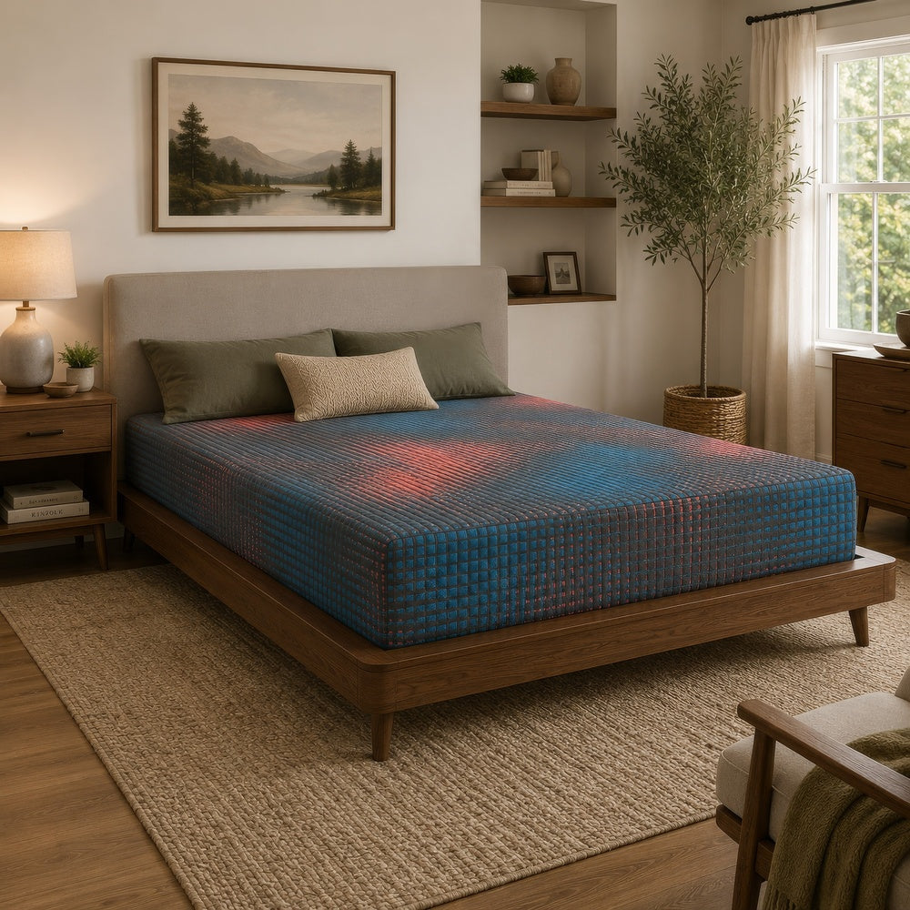 Renny Hybrid Hot-Buy Queen Mattress, Firm Support, Multicolor Fabric 13 Inch-BM352948