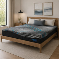 Misa King Mattress, Cooling Gel Memory Foam, Green Tea Infused, 12 Inch-BM352984