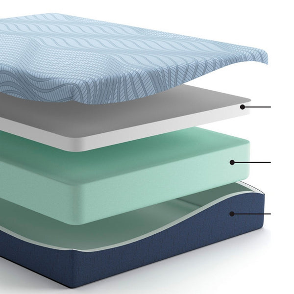 Pmy King Size Mattress, Firm Memory Foam, Stretch Knit Cover, 12 Inch