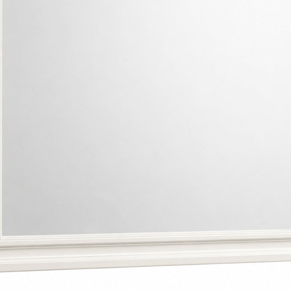 Hezi Dresser Mirror, Glam White, Multi Layer Molded Frame, 36x41-BM353145