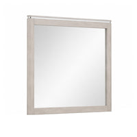 Hezi Dresser Mirror, Glam White, Multi Layer Molded Frame, 41x42 - BM353149