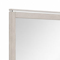 Hezi Dresser Mirror, Glam White, Multi Layer Molded Frame, 41x42 - BM353149