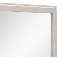 Hezi Dresser Mirror, Glam White, Multi Layer Molded Frame, 41x42 - BM353149