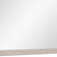 Hezi Dresser Mirror, Glam White, Multi Layer Molded Frame, 41x42