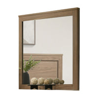 Pize Dresser Mirror,  Walnut Brown, 39x39 Landscape Frame-BM353157