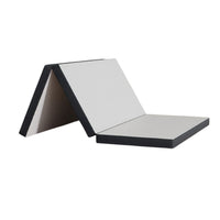 Lesa Queen Size Mattress Topper, Gel Infused Trifold Memory Foam, 3 Inch  - BM353325