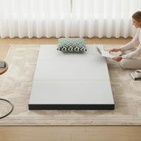 Lesa Queen Size Mattress Topper, Gel Infused Trifold Memory Foam, 3 Inch  - BM353325