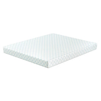 Lysa Queen Size Mattress, 8 Inch Memory Foam, White Polyester Cover  - BM353327