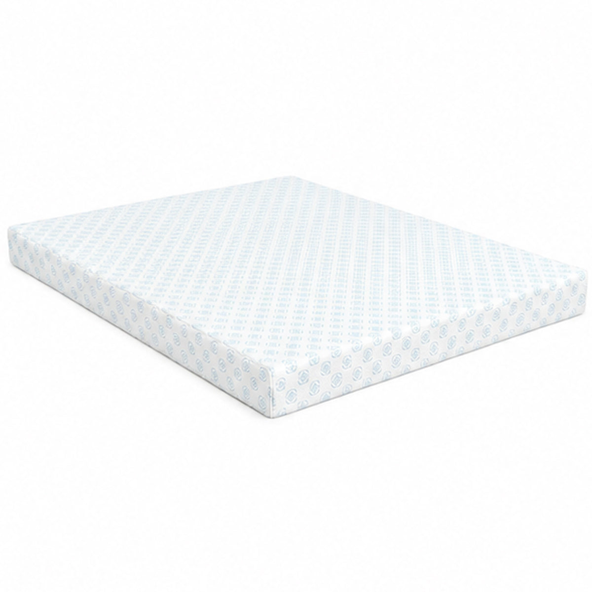 Lysa Queen Size Mattress, 8 Inch Memory Foam, White Polyester Cover  - BM353327