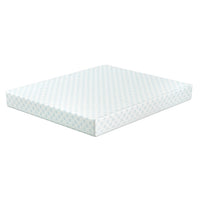 Lysa Queen Size Mattress, 10 Inch Memory Foam, White Polyester Cover  - BM353328