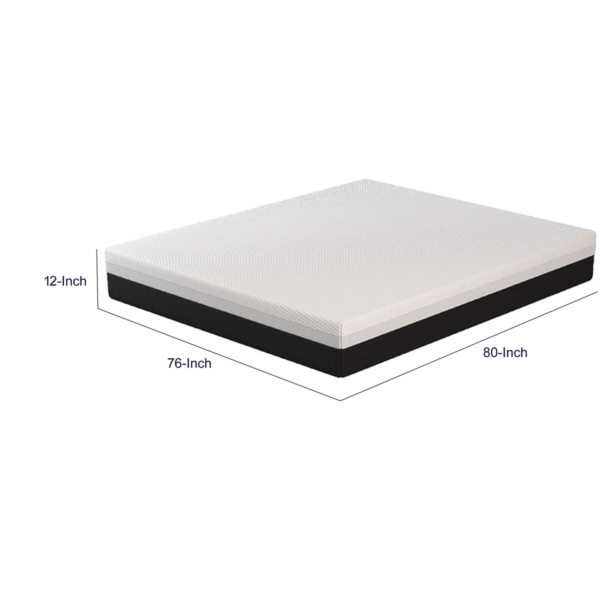 Mesa King Hybrid Mattress, Cooling Ice Gel Memory Foam, 12 Inch  - BM353331