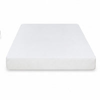 Aysa Queen Size Mattress, Memory Foam, White Polyester Cover, 6 Inch  - BM353335