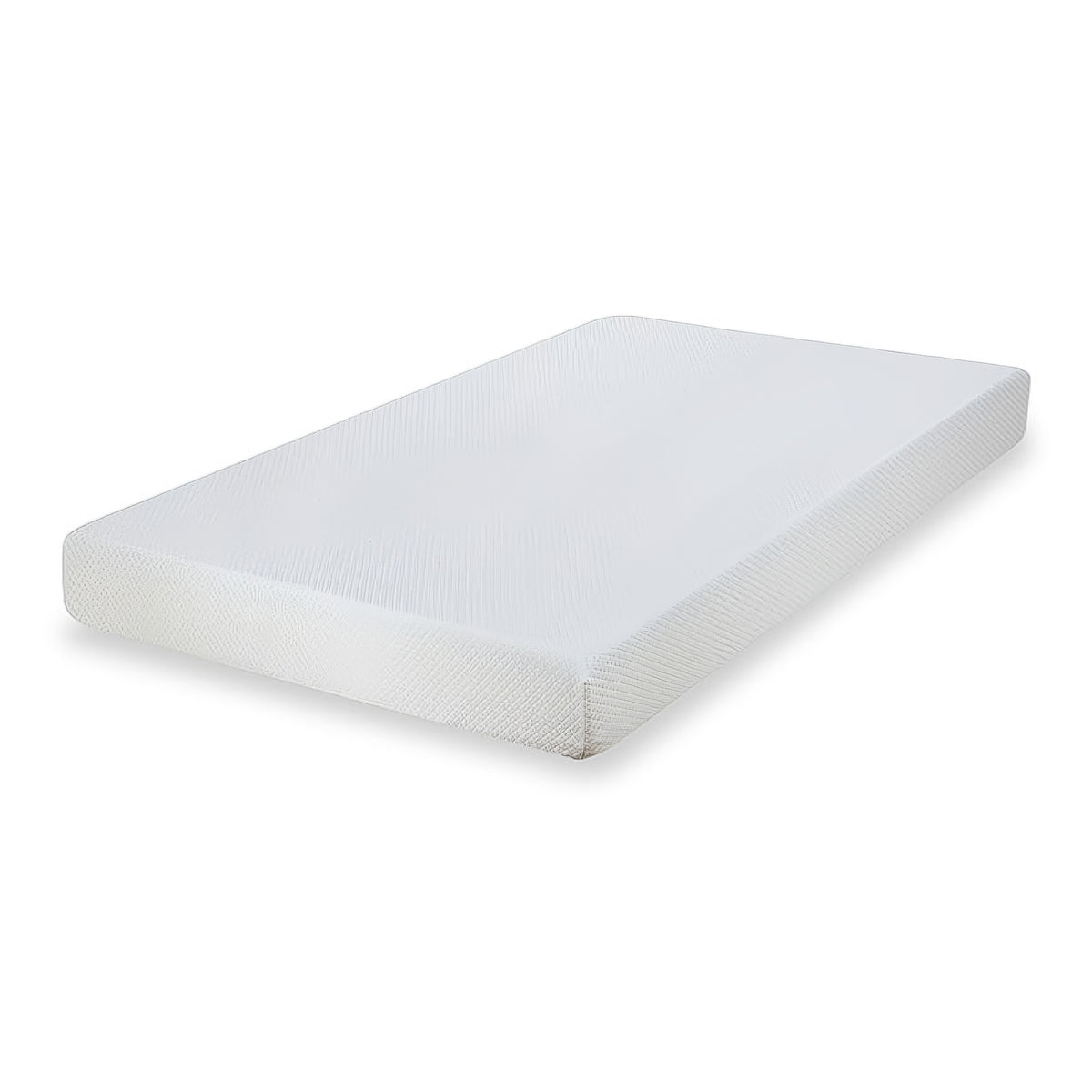 Aysa King Size Mattress, Memory Foam, White Polyester Cover, 8 Inch  - BM353337