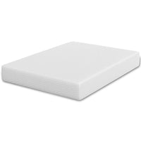 Aysa King Size Mattress, Memory Foam, White Polyester Cover, 10 Inch  - BM353342