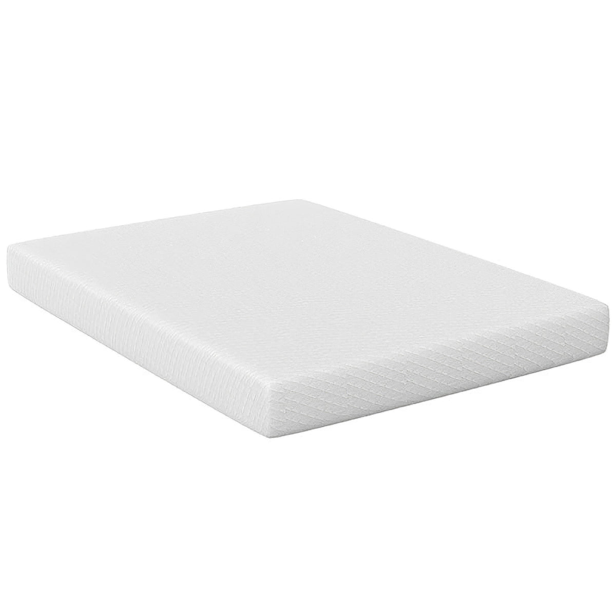 Aysa Full Size Mattress, Memory Foam, White Polyester Cover, 10 Inch  - BM353343