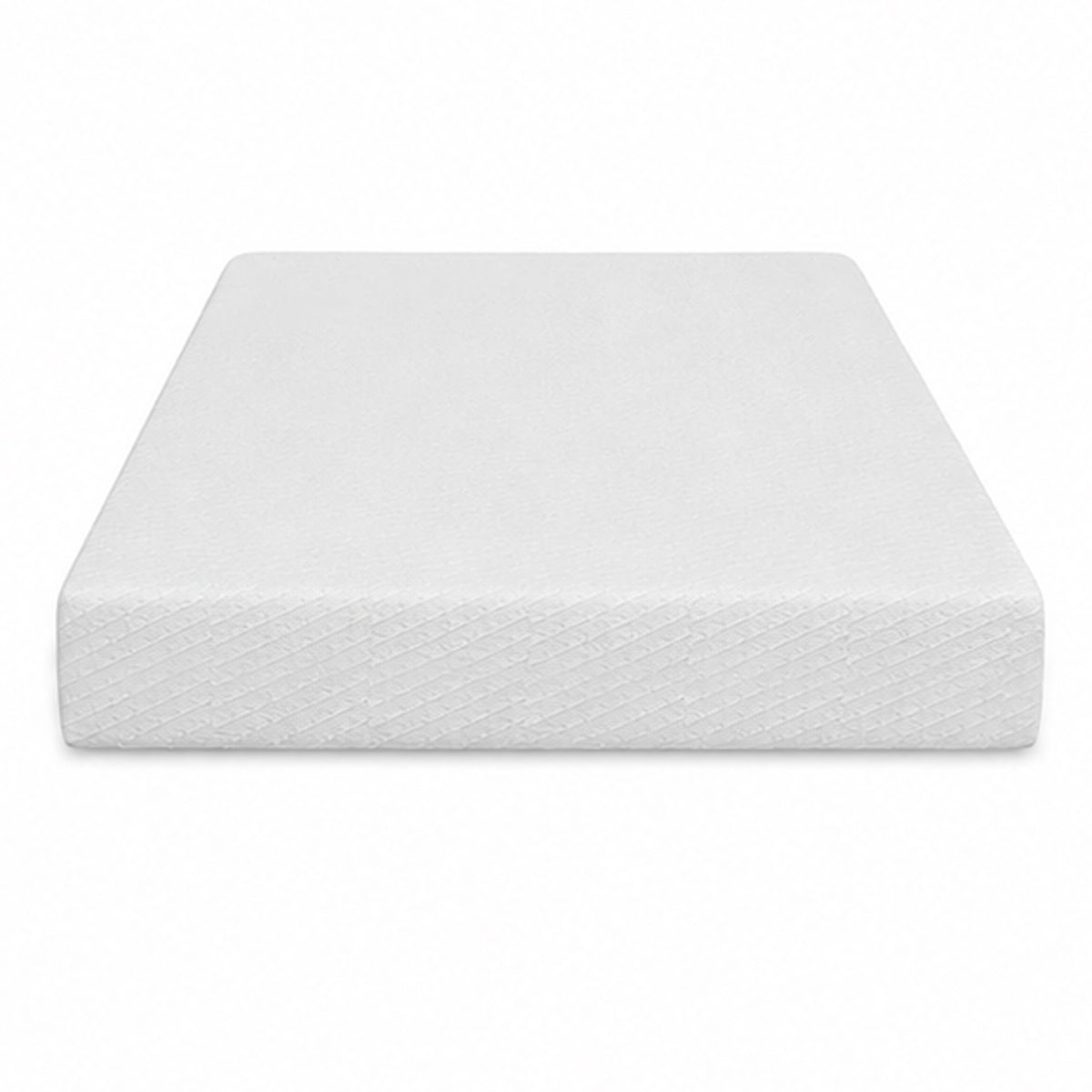 Aysa Queen Size Mattress, Memory Foam, White Polyester Cover, 10 Inch  - BM353344