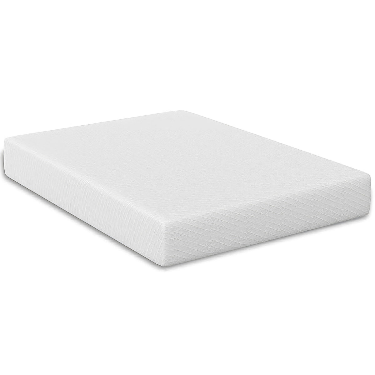 Aysa Queen Size Mattress, Memory Foam, White Polyester Cover, 10 Inch  - BM353344