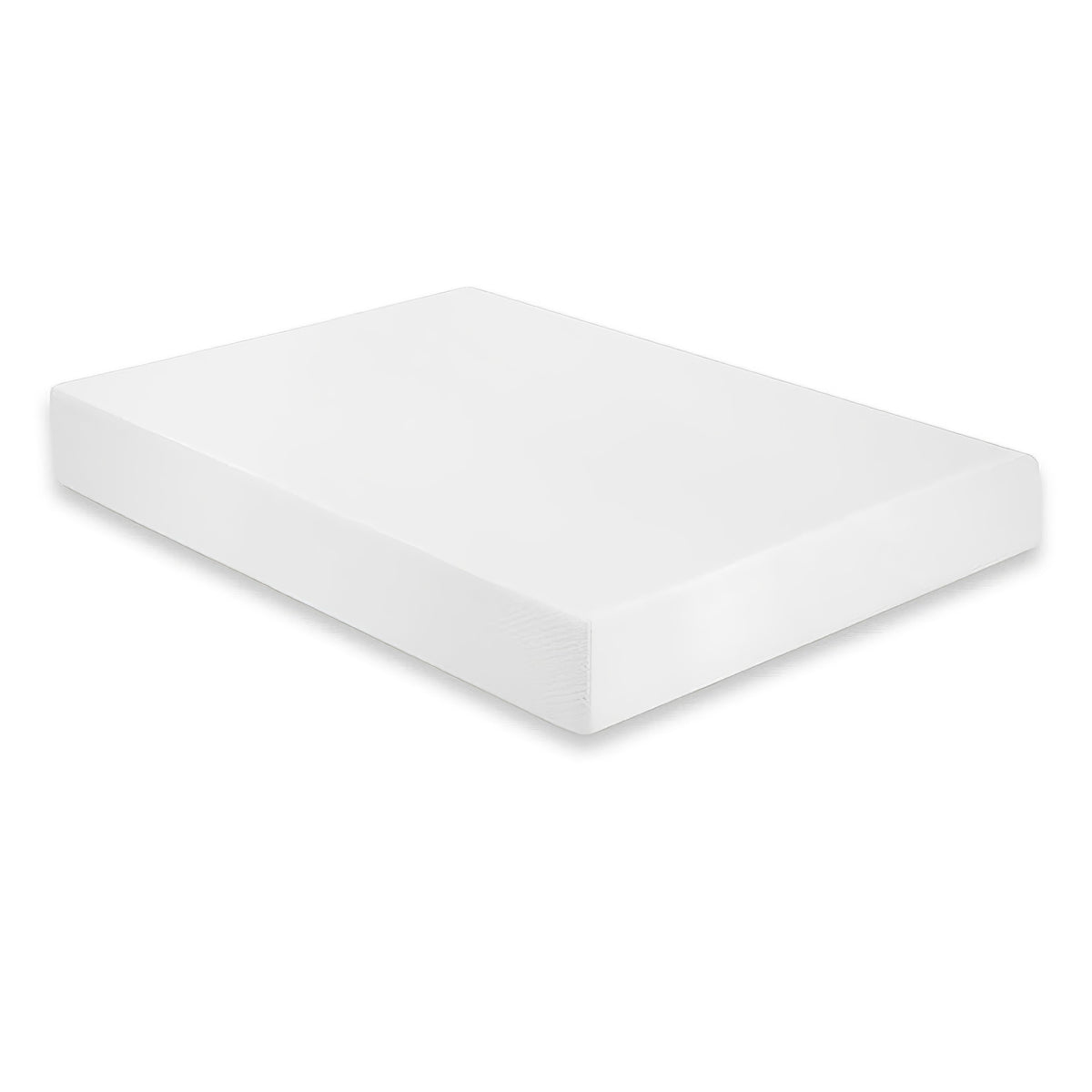 Aysa King Size Mattress, Memory Foam, White Polyester Cover, 12 Inch  - BM353346