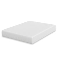 Aysa Queen Size Mattress, Memory Foam, White Polyester Cover, 12 Inch  - BM353348