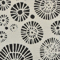Wren Wall Art with Abstract Patterns, White Frame, Natural Fiber 32 Inch-BM353469