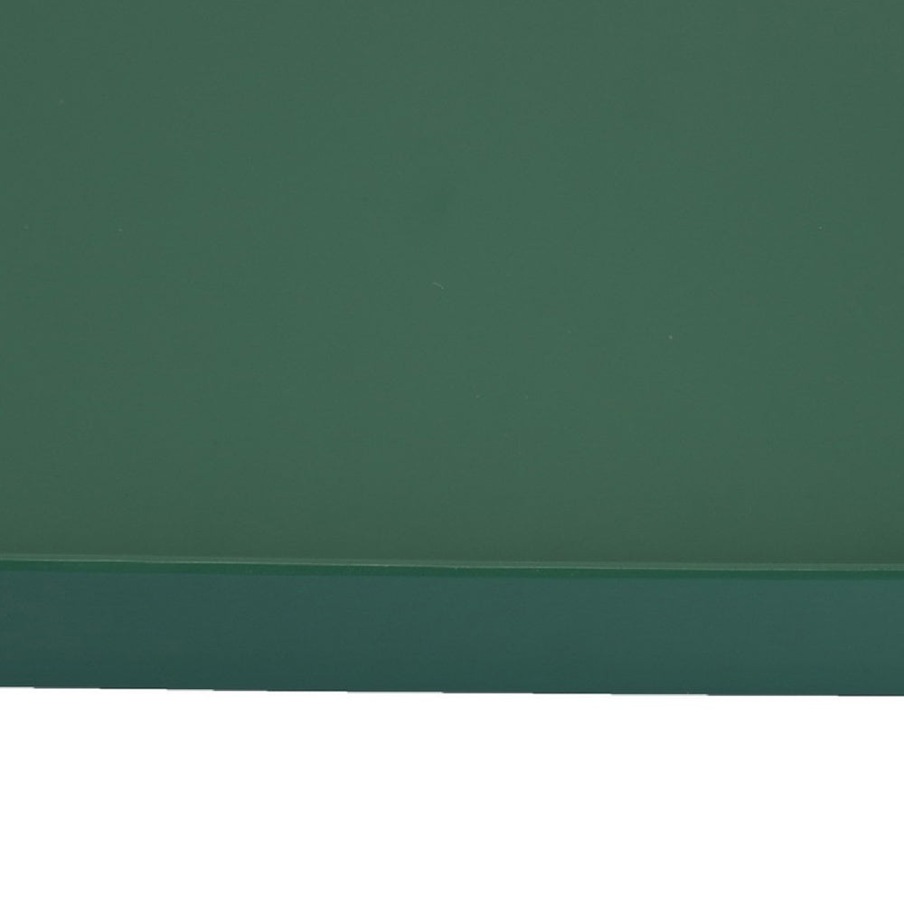 Diana Serving Tray with Integrated Handles, Green Polyurethane 19x14-BM353489