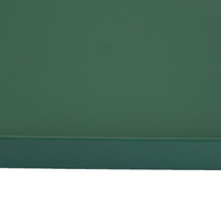 Diana Serving Tray with Integrated Handles, Green Polyurethane 19x14-BM353489