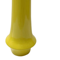 Ziva Tall Decorative Vase with Flared Base, Yellow Ceramic 16 Inch-BM353536