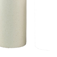Decorative Flower Vase, Farmhouse Milk Jug Style, 17 Inch White Ceramic -BM353550