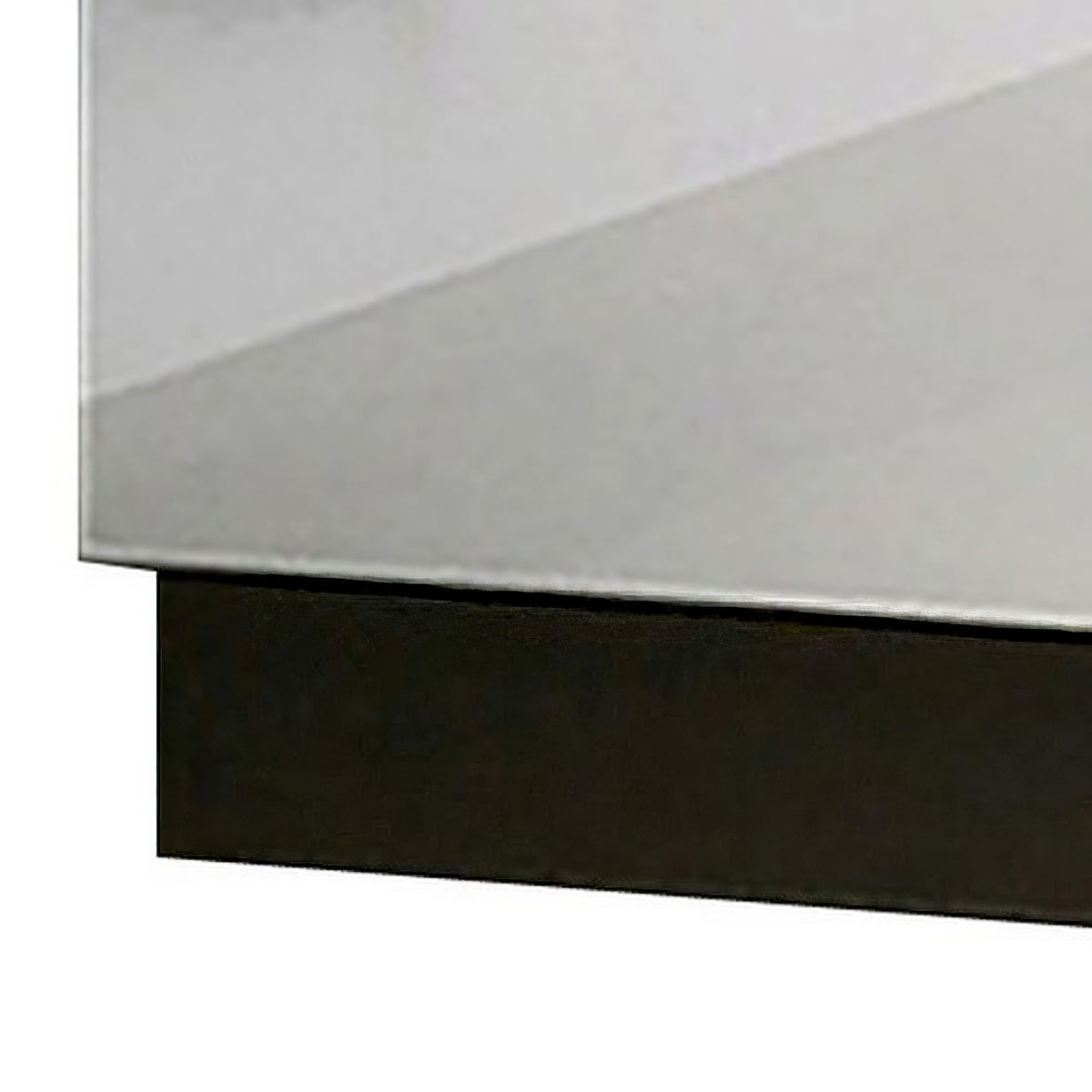 Queen Bedroom Set, White, Metallic Gray Wood, 3 Piece Set with 2 Nightstands