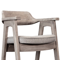 Reno 30In Barstool Chair Set of 2, Open Back, Padded Seat, Wheat Brown-BM354578
