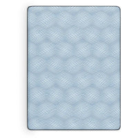 Pmy Hybrid Queen Mattress with Cooling Coil Support, Blue Polyester