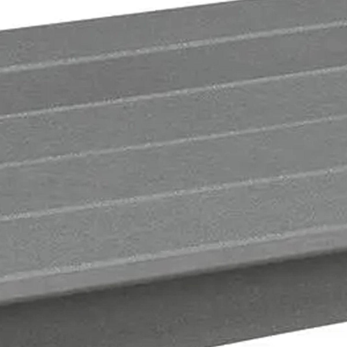 Covi Outdoor Cocktail Coffee Table with Slatted Top Design, Gray, 48 Inch