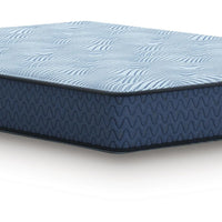 Pmy Hybrid Full Mattress with Cooling Coil Support, Blue Polyester 10 Inch
