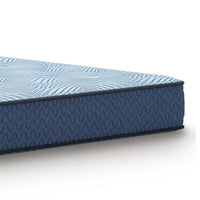 Pmy Hybrid Full Mattress with Cooling Coil Support, Blue Polyester 10 Inch