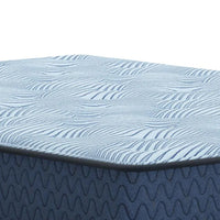 Pmy Hybrid Full Mattress with Cooling Coil Support, Blue Polyester 10 Inch