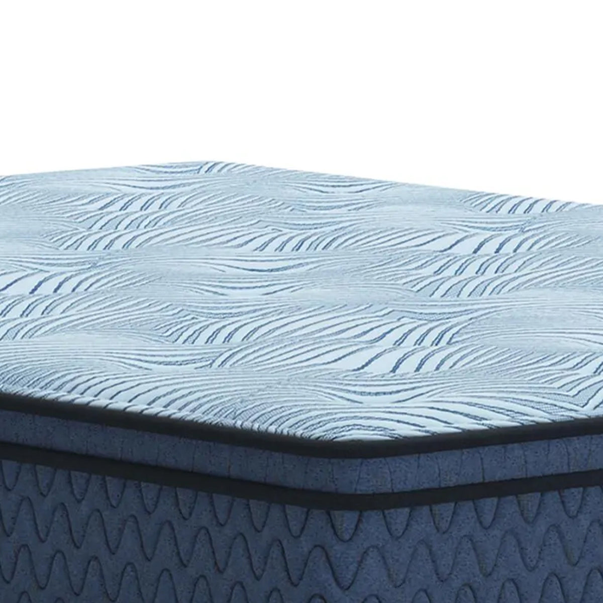Pmy Hybrid Twin Mattress with Cooling Coil, Edge Support System, Blue 12 Inch