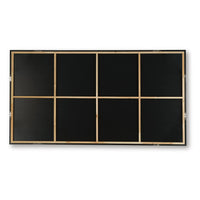 Patty Rectangular Wall Art, Mosaic Stone Pattern, Gray, Taupe 47x87