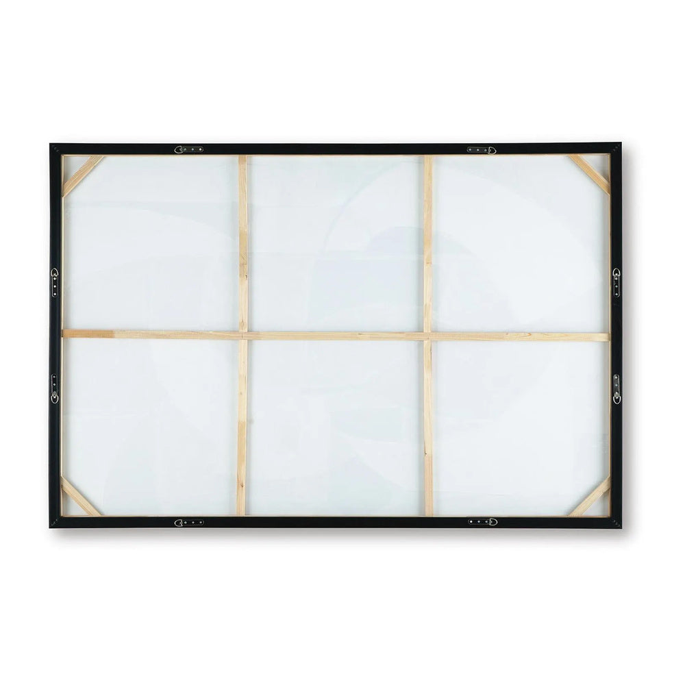 Archy Framed Canvas Wall Art, Geometric Abstract Design, Multicolor 48x72