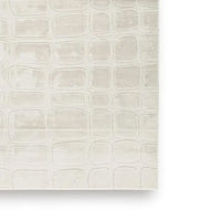 Malvin 8x10 Large Washable Area Rug, Geometric Motifs, Sandstone Beige