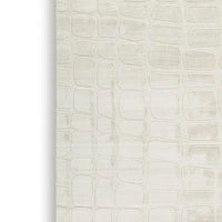 Malvin 8x10 Large Washable Area Rug, Geometric Motifs, Sandstone Beige