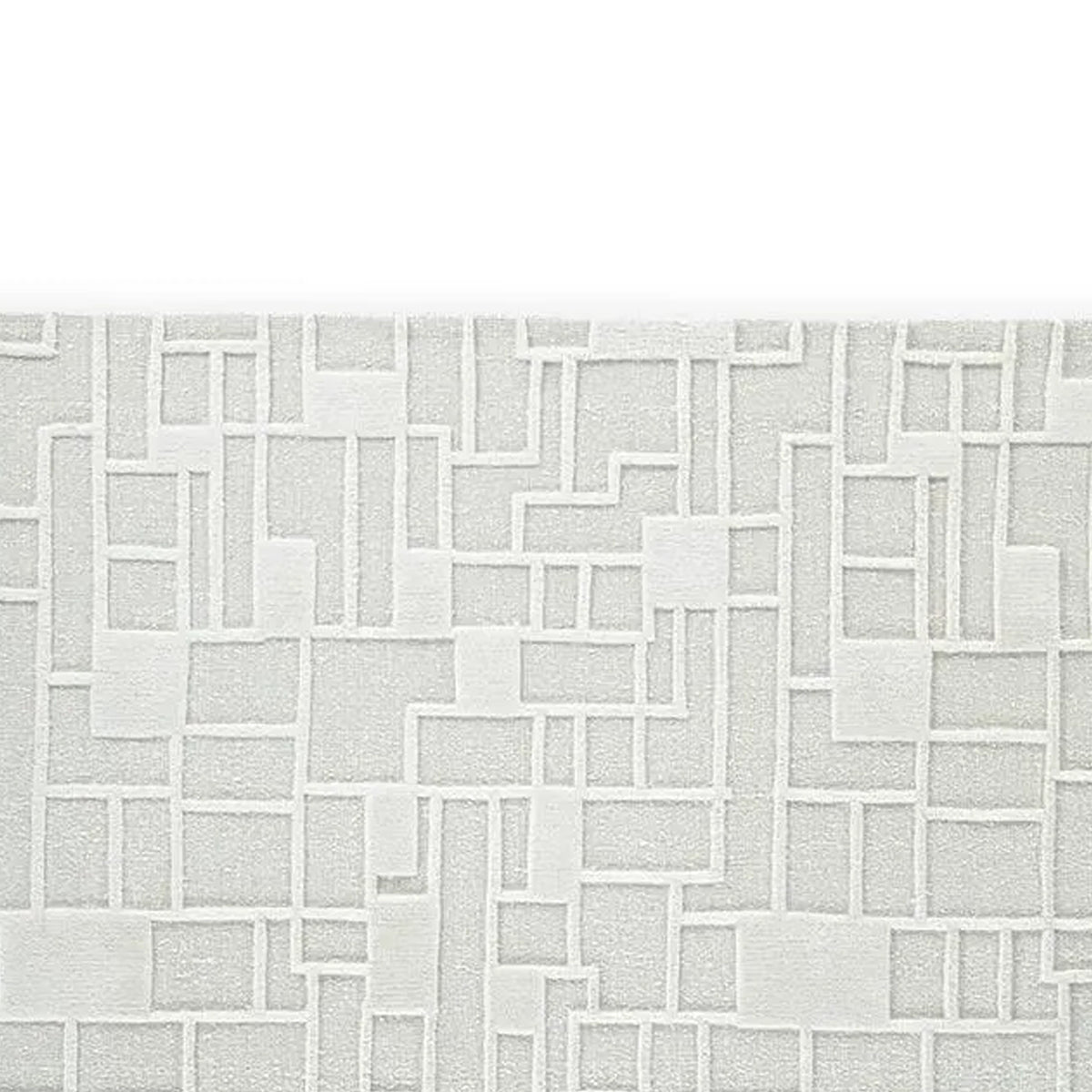 Risa Large Area Rug, Geometric Motifs, Ivory Wool Cotton Blend 8x10