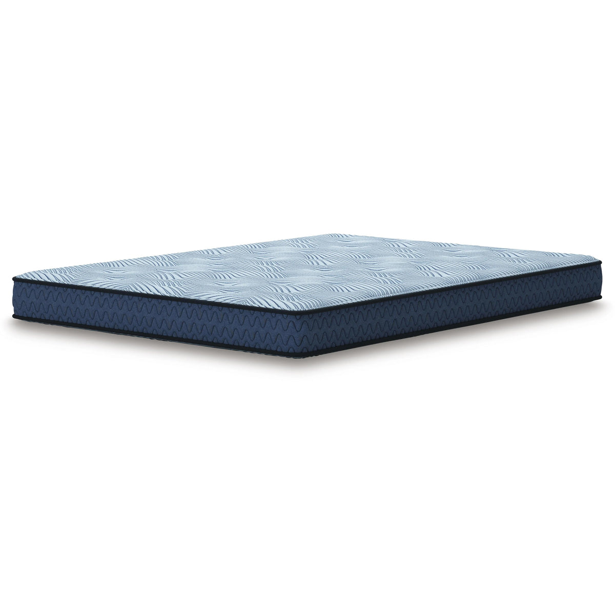 Peko King Tight Top Mattress, Blue Hyper Cool Stretch Knit Cover 8 Inch