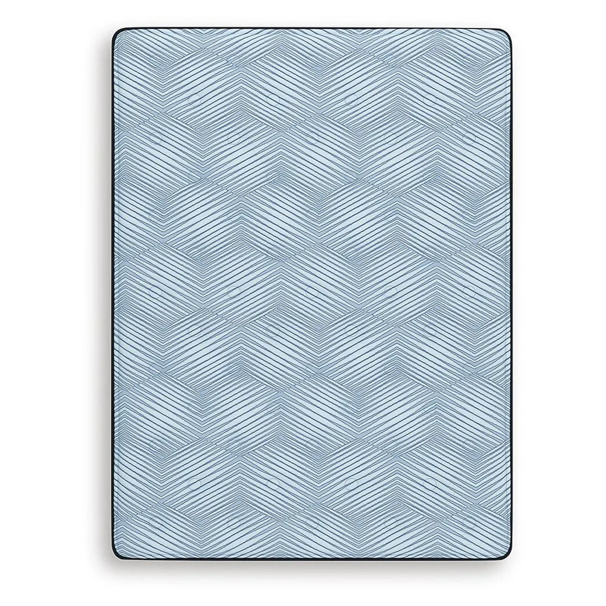 Peko King Tight Top Mattress, Blue Hyper Cool Stretch Knit Cover 8 Inch