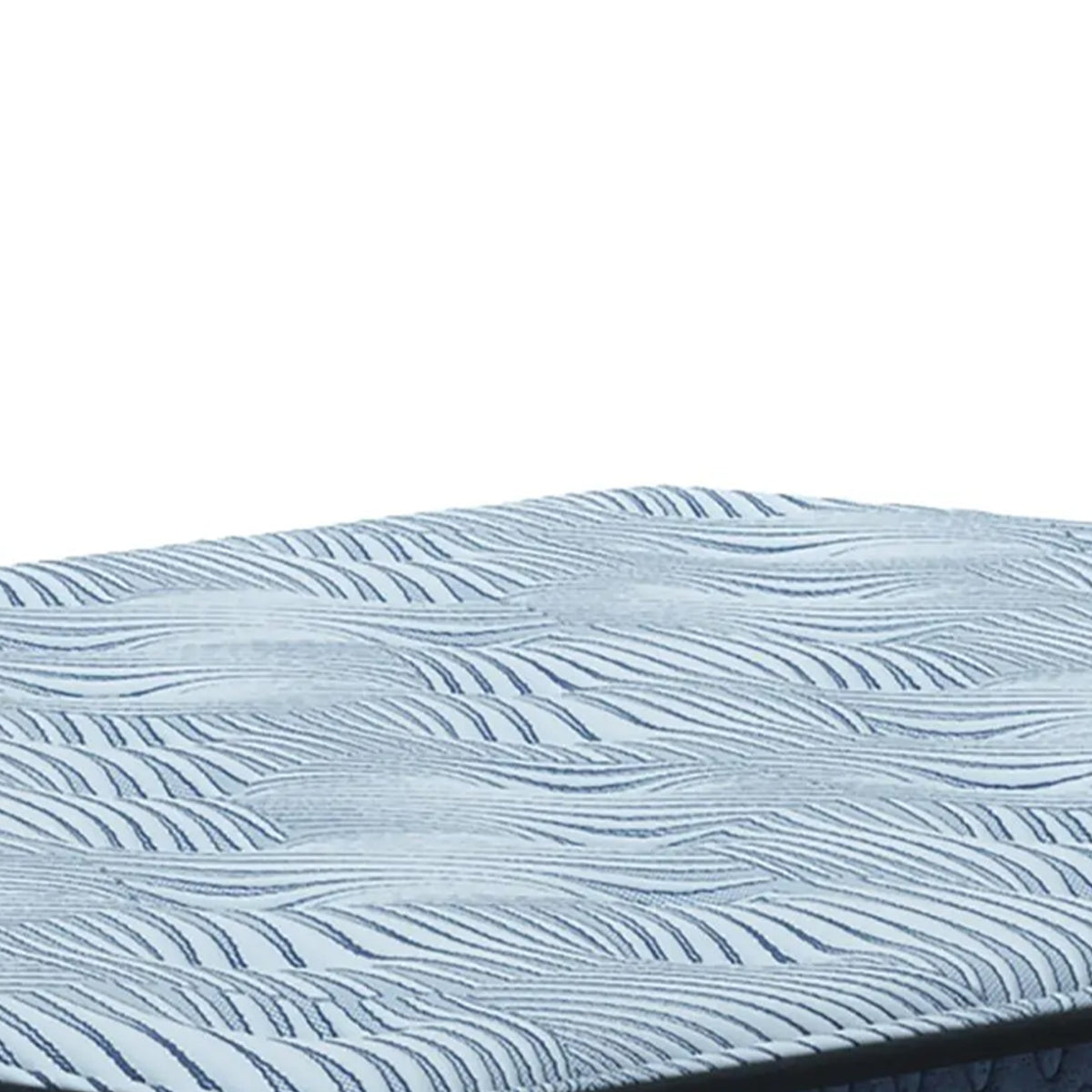 Peko King Tight Top Mattress, Blue Hyper Cool Stretch Knit Cover 8 Inch
