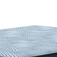 Peko King Tight Top Mattress, Blue Hyper Cool Stretch Knit Cover 8 Inch