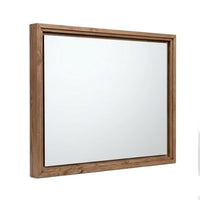Tammy Wall or Dresser Mirror, Japandi Style, Roux Ash Wood Frame 37x47-BM354938