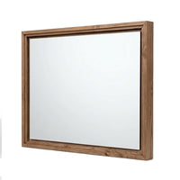 Tammy Wall or Dresser Mirror, Japandi Style, Roux Ash Wood Frame 37x47-BM354938