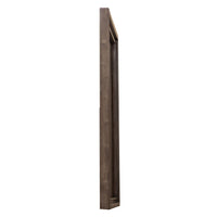 Carlos Traditional Accent Dresser Mirror, Pecan Brown Framed Wood 36x40-BM355069