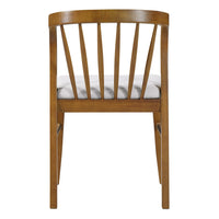Mitch Windsor-Style Dining Chairs, Set of 2, Rubberwood, Beige Seat - BM355120